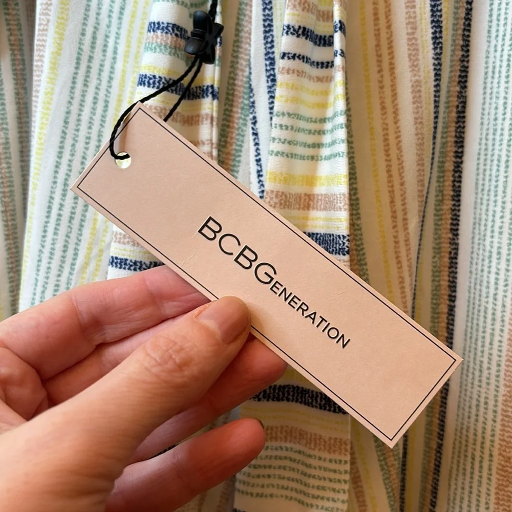 NWT BCBGeneration Striped Shorts